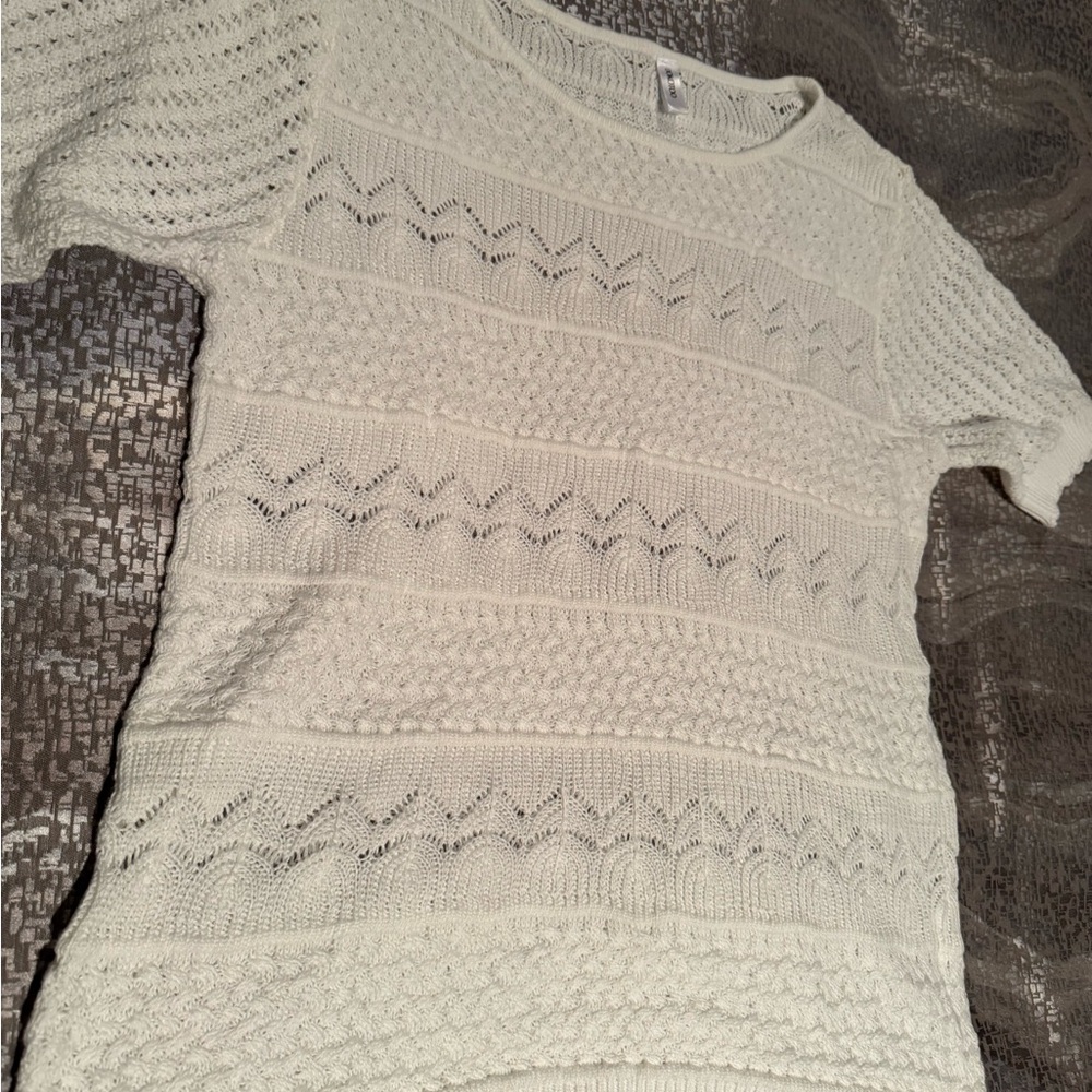 Chic Cream Knit Sweater
